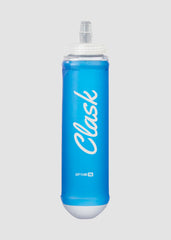 Soft Flask 500ml PRO con boca ancha fácil de llenar para running y trail running (Azul claro)