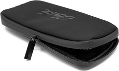 Clask Funda móvil para Ciclismo Resistente en 3 Colores e Ideal para Llevar en el Maillot como Cartera con Cremallera para Proteger Las pertenencias (Negro)