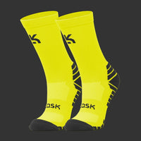 Clask Calcetines Técnicos Neon Party - Amarillo fluor