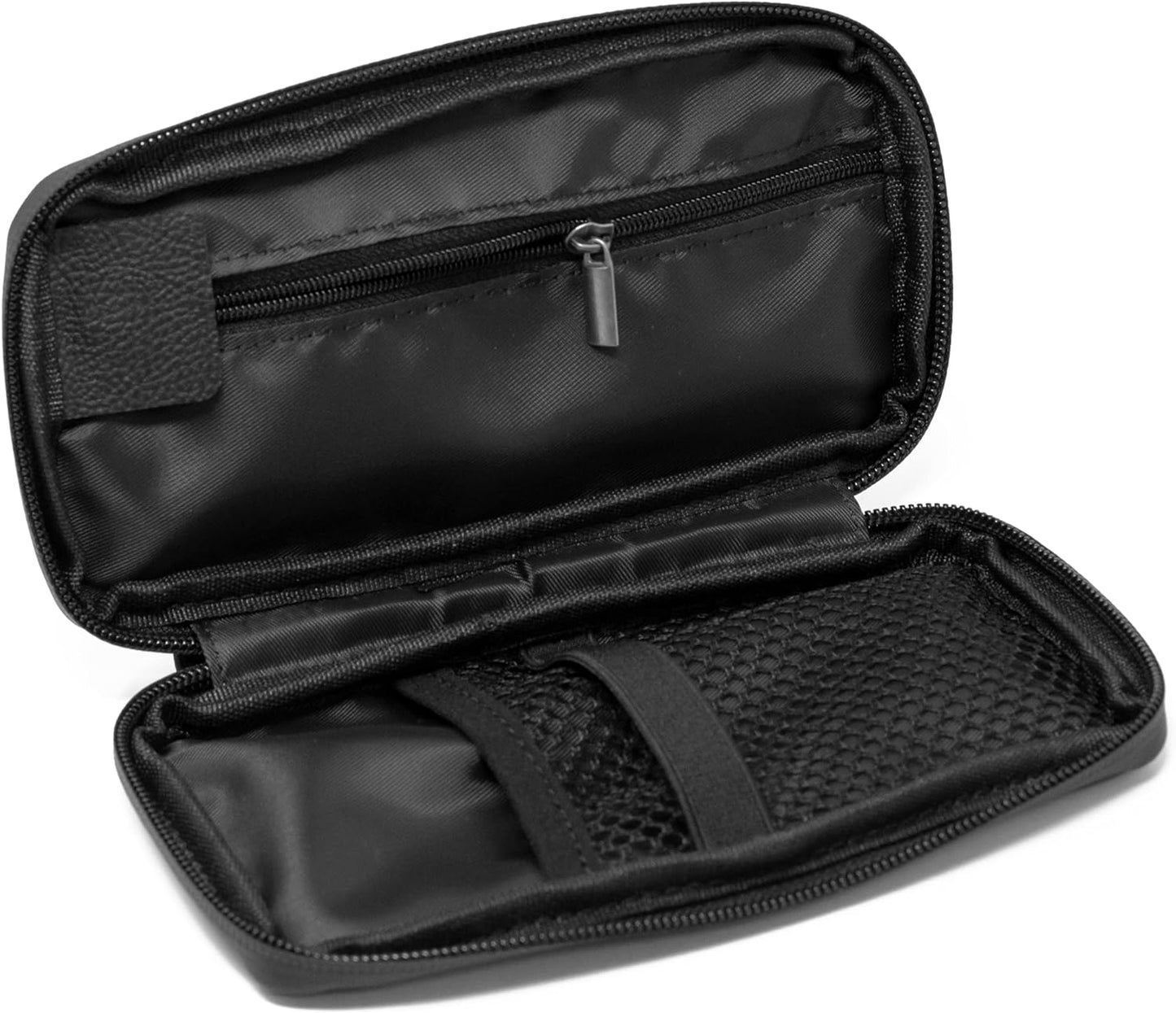 Clask Funda móvil para Ciclismo Resistente en 3 Colores e Ideal para Llevar en el Maillot como Cartera con Cremallera para Proteger Las pertenencias (Negro)