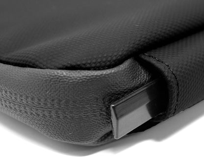 Clask Funda móvil para Ciclismo Resistente en 3 Colores e Ideal para Llevar en el Maillot como Cartera con Cremallera para Proteger Las pertenencias (Negro)